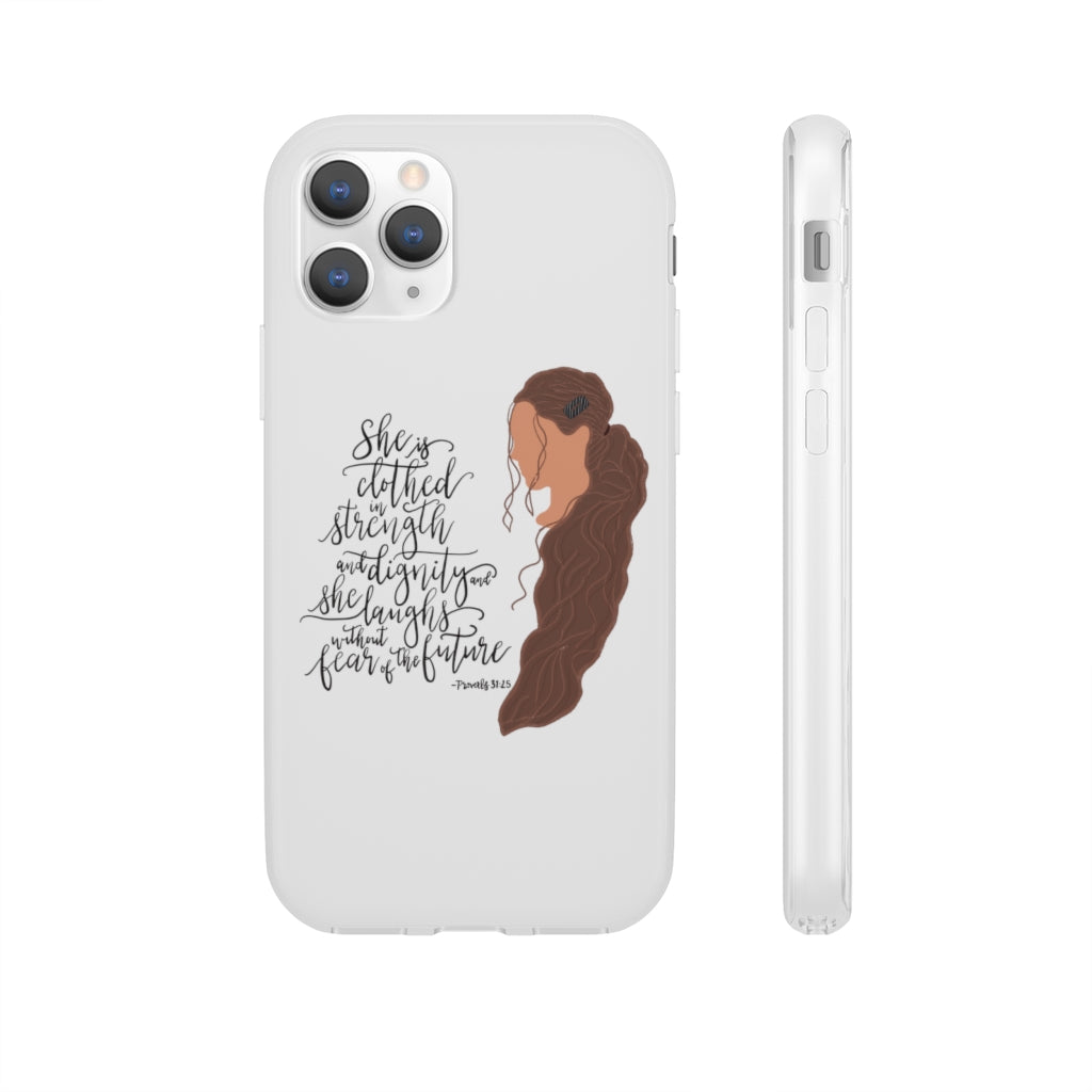 "She Is Clothed..." Iphone - Flexi Cases