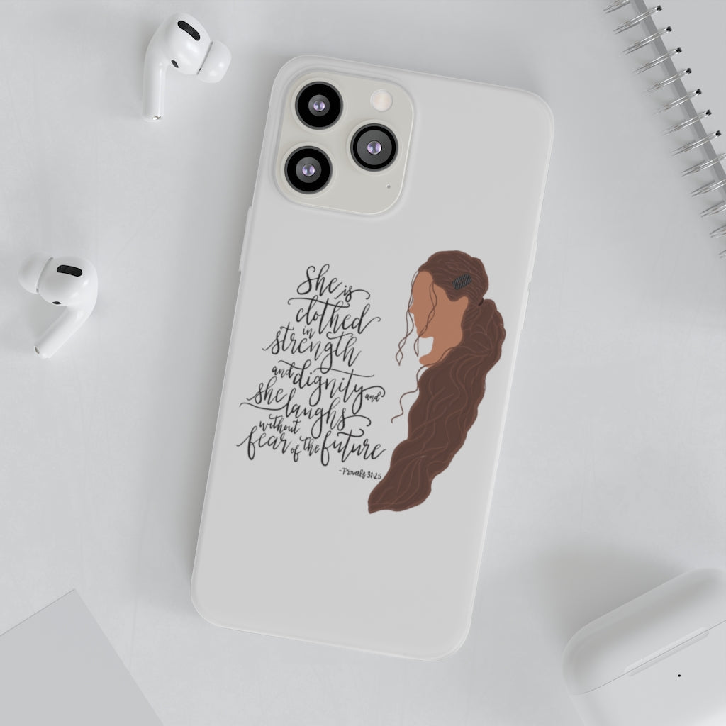 "She Is Clothed..." Iphone - Flexi Cases