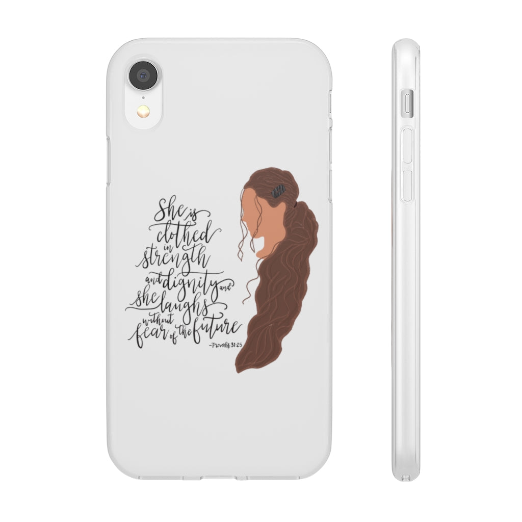 "She Is Clothed..." Iphone - Flexi Cases