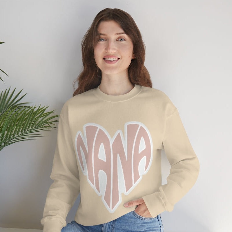 Nana - Unisex Heavy Blend™ Crewneck Sweatshirt