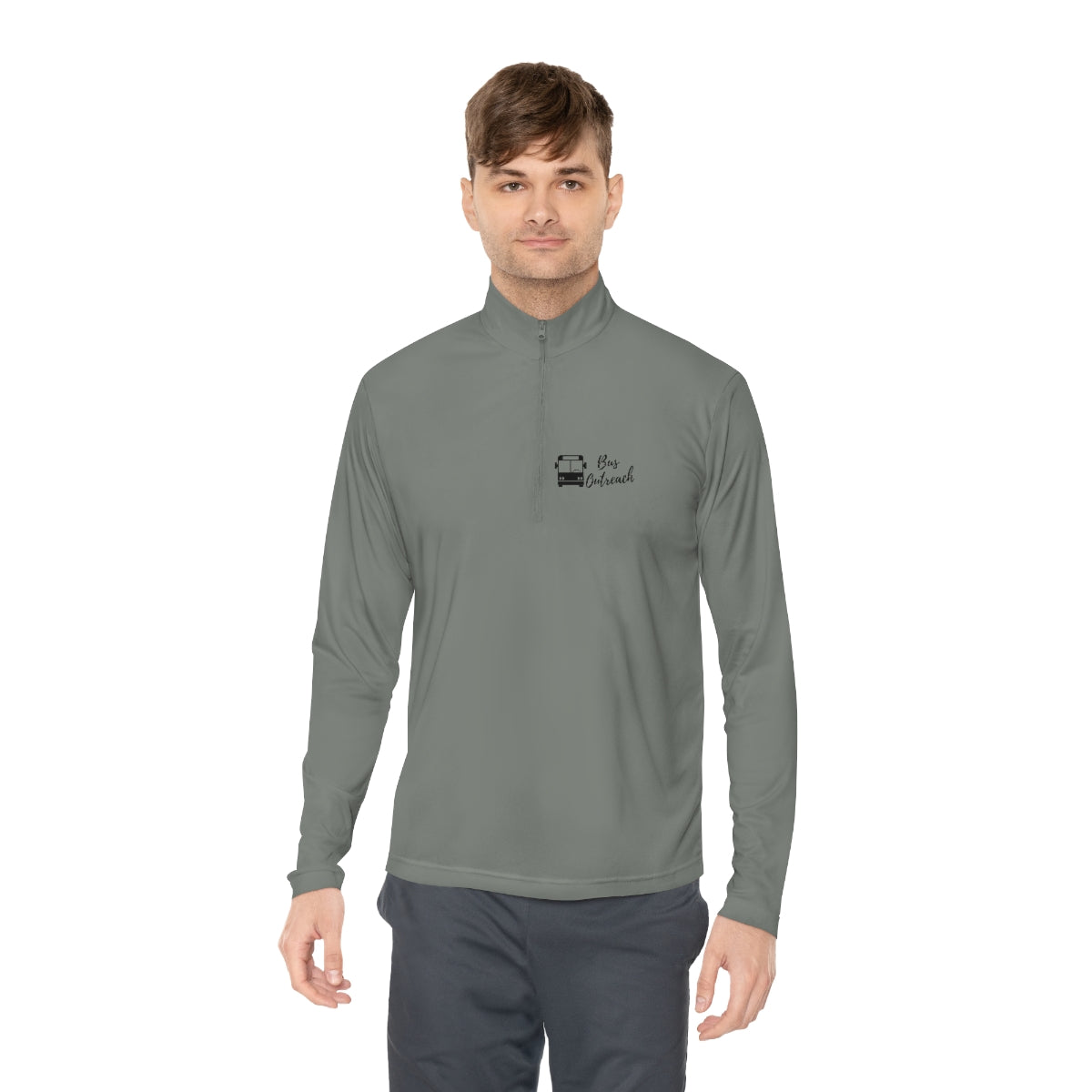 BUS OUTREACH - Unisex Quarter-Zip Pullover