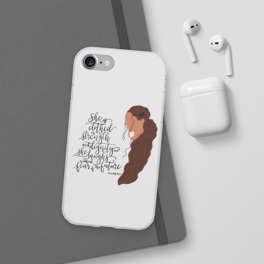 "She Is Clothed..." Iphone - Flexi Cases