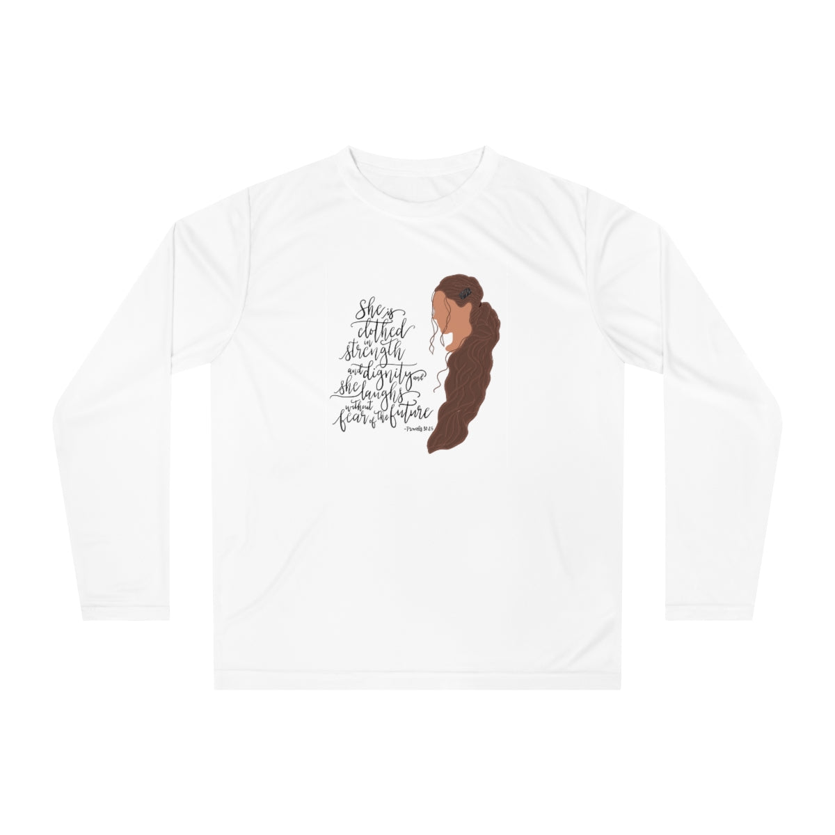 She Is Clothed...Unisex Performance Long Sleeve Shirt