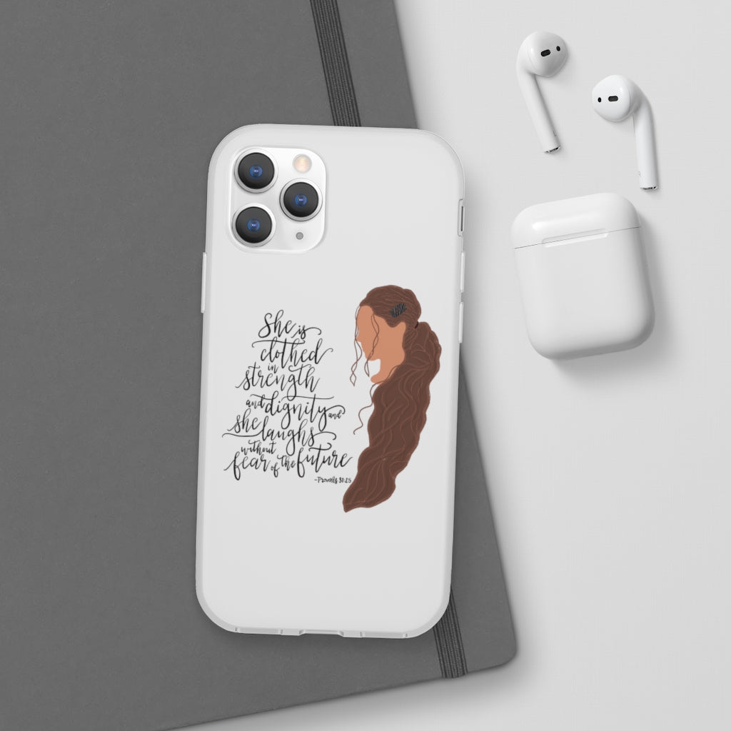 "She Is Clothed..." Iphone - Flexi Cases