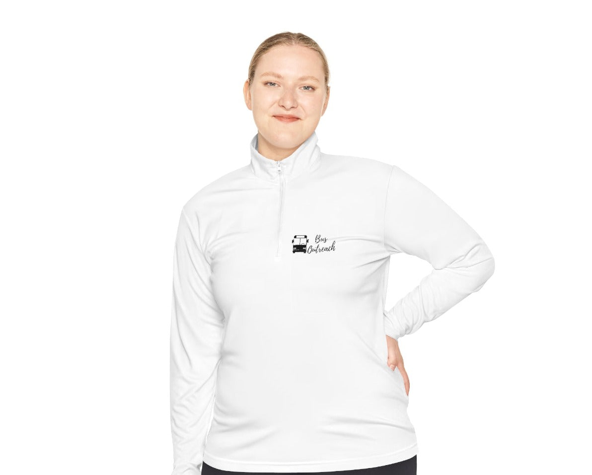 BUS OUTREACH - Unisex Quarter-Zip Pullover