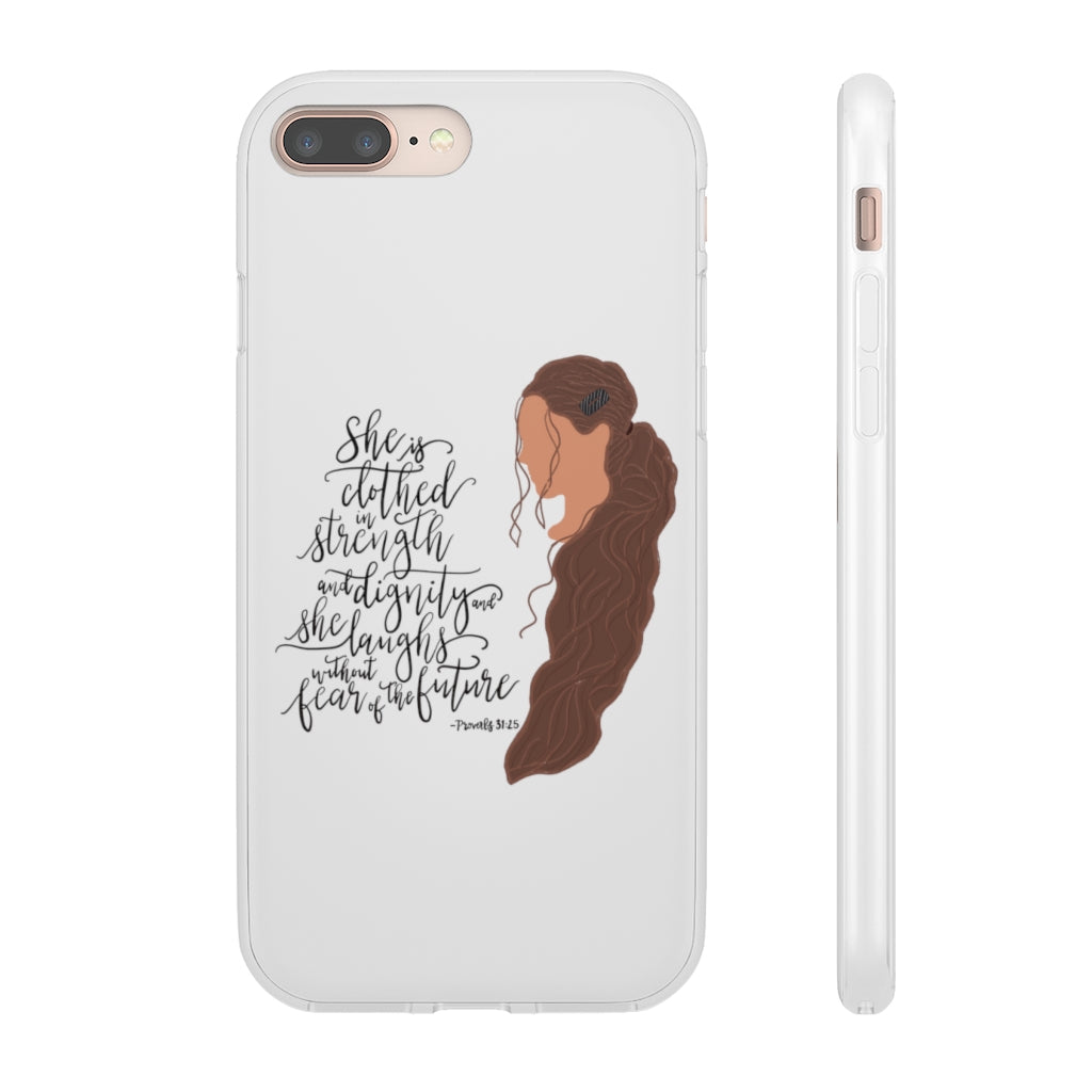 "She Is Clothed..." Iphone - Flexi Cases