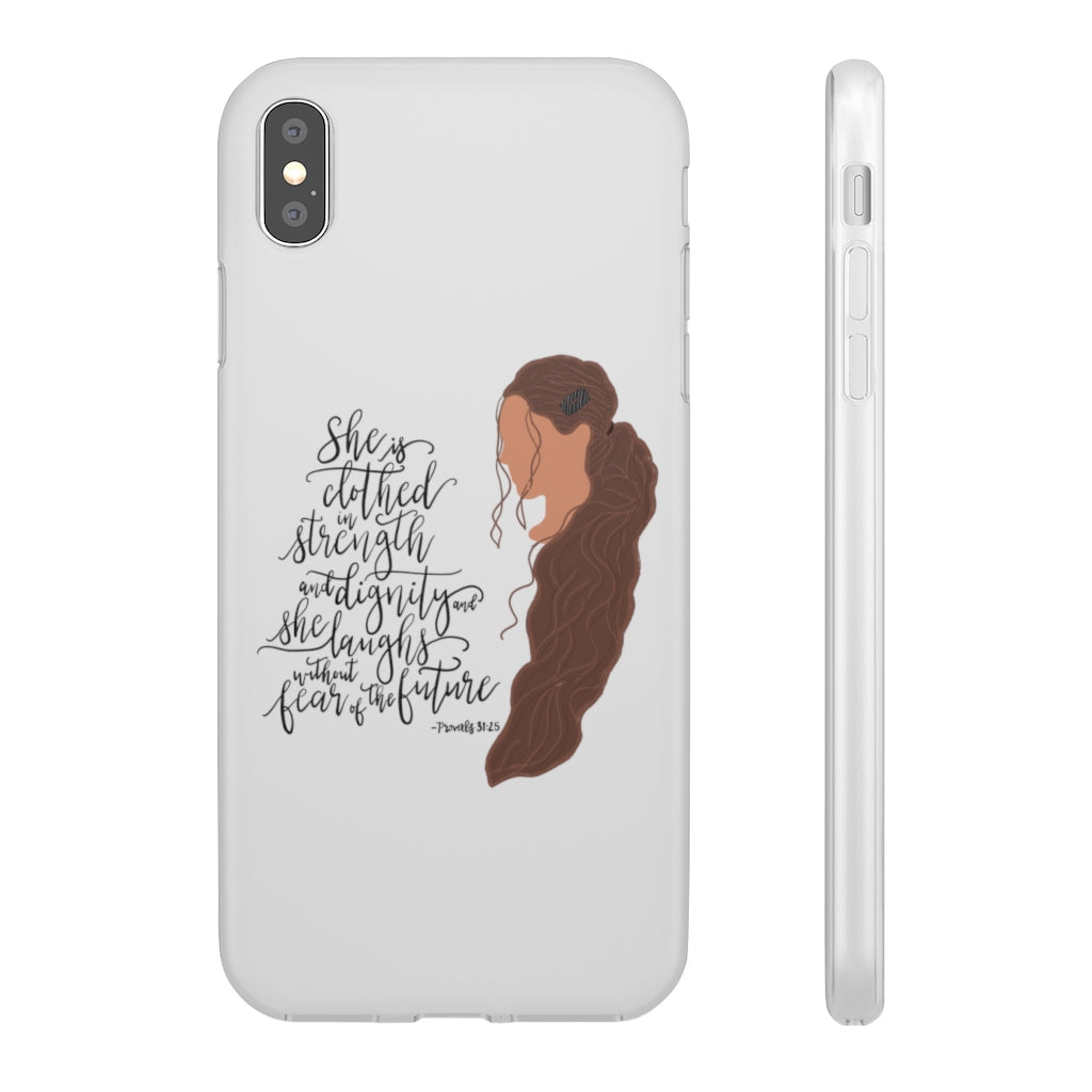 "She Is Clothed..." Iphone - Flexi Cases