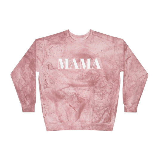 MAMA Color Blast Crewneck Sweatshirt
