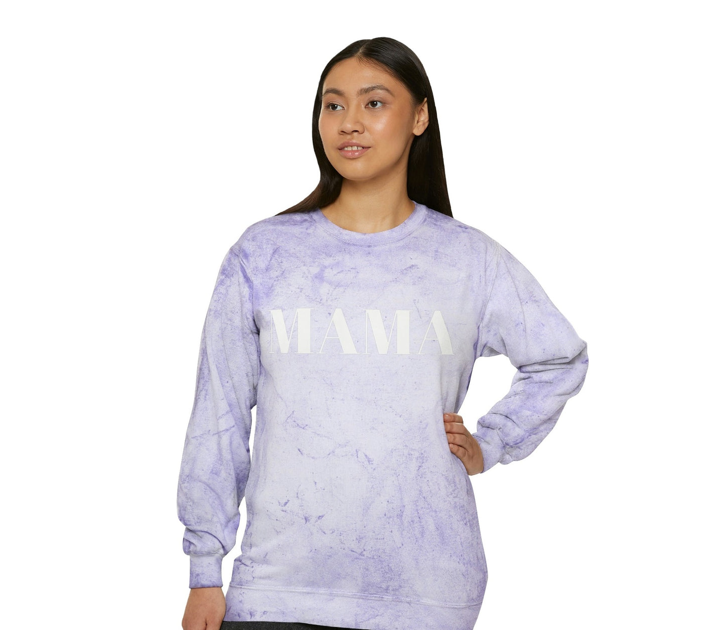 MAMA Color Blast Crewneck Sweatshirt