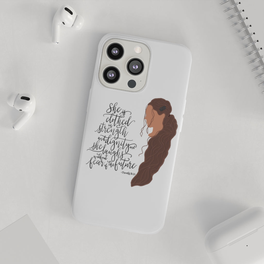 "She Is Clothed..." Iphone - Flexi Cases