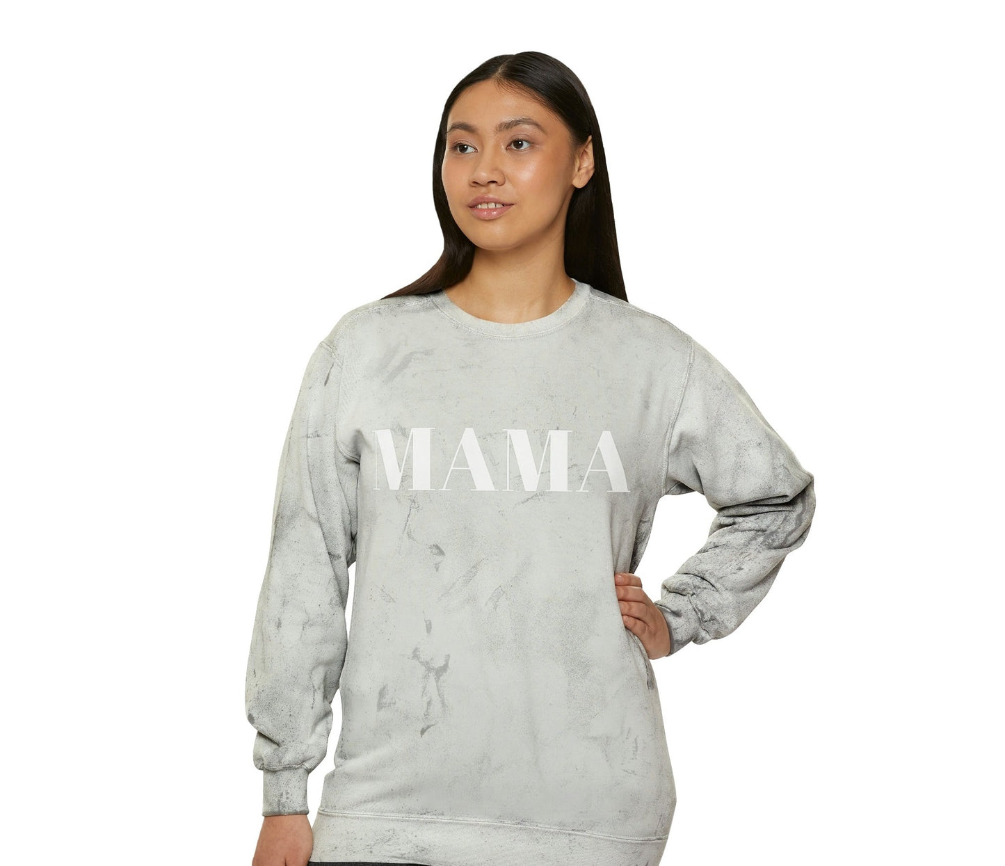 MAMA Color Blast Crewneck Sweatshirt