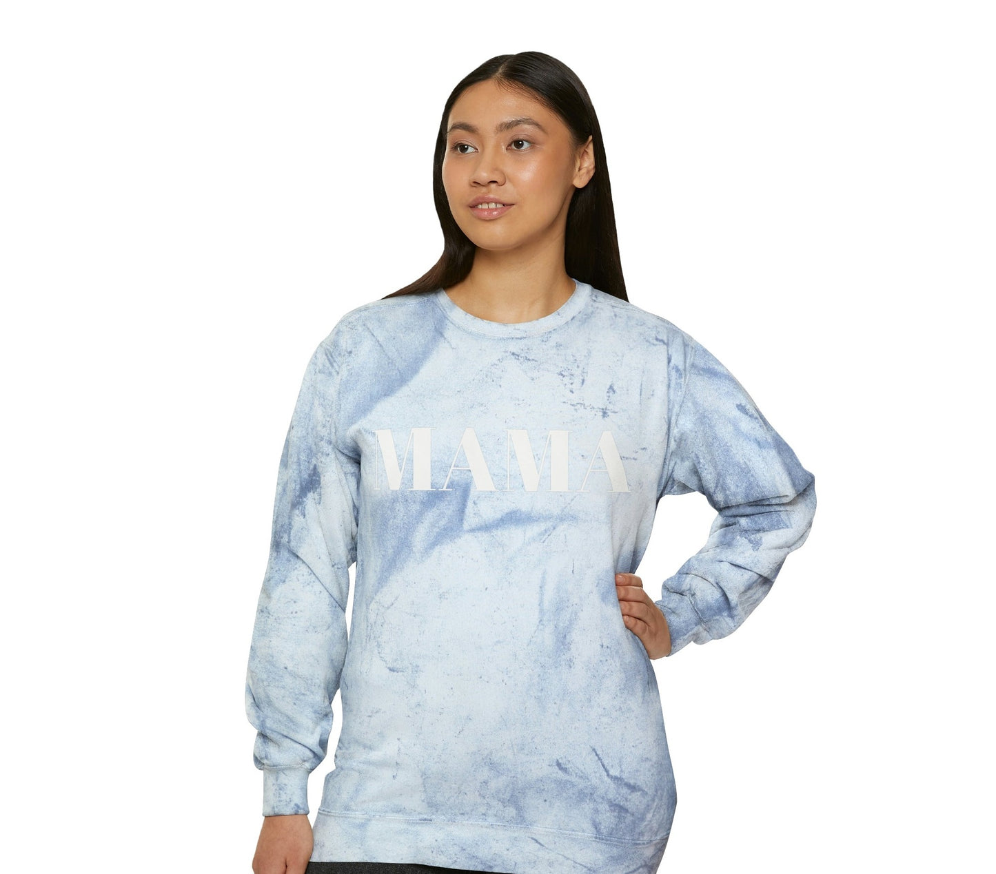 MAMA Color Blast Crewneck Sweatshirt