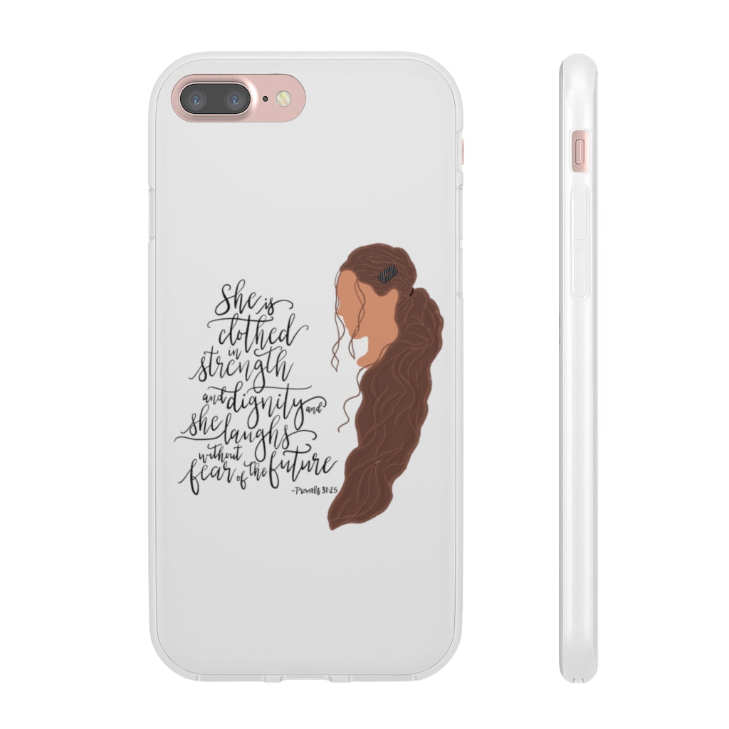 "She Is Clothed..." Iphone - Flexi Cases