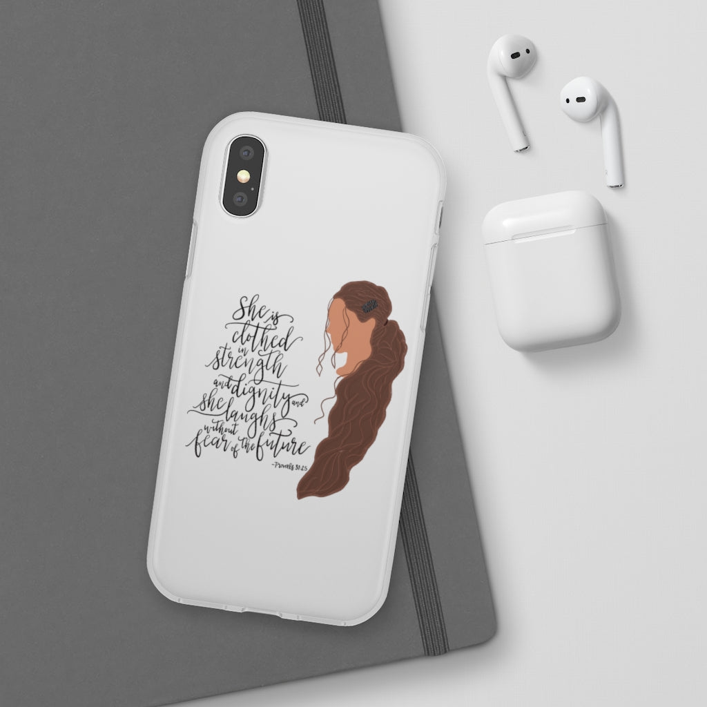 "She Is Clothed..." Iphone - Flexi Cases