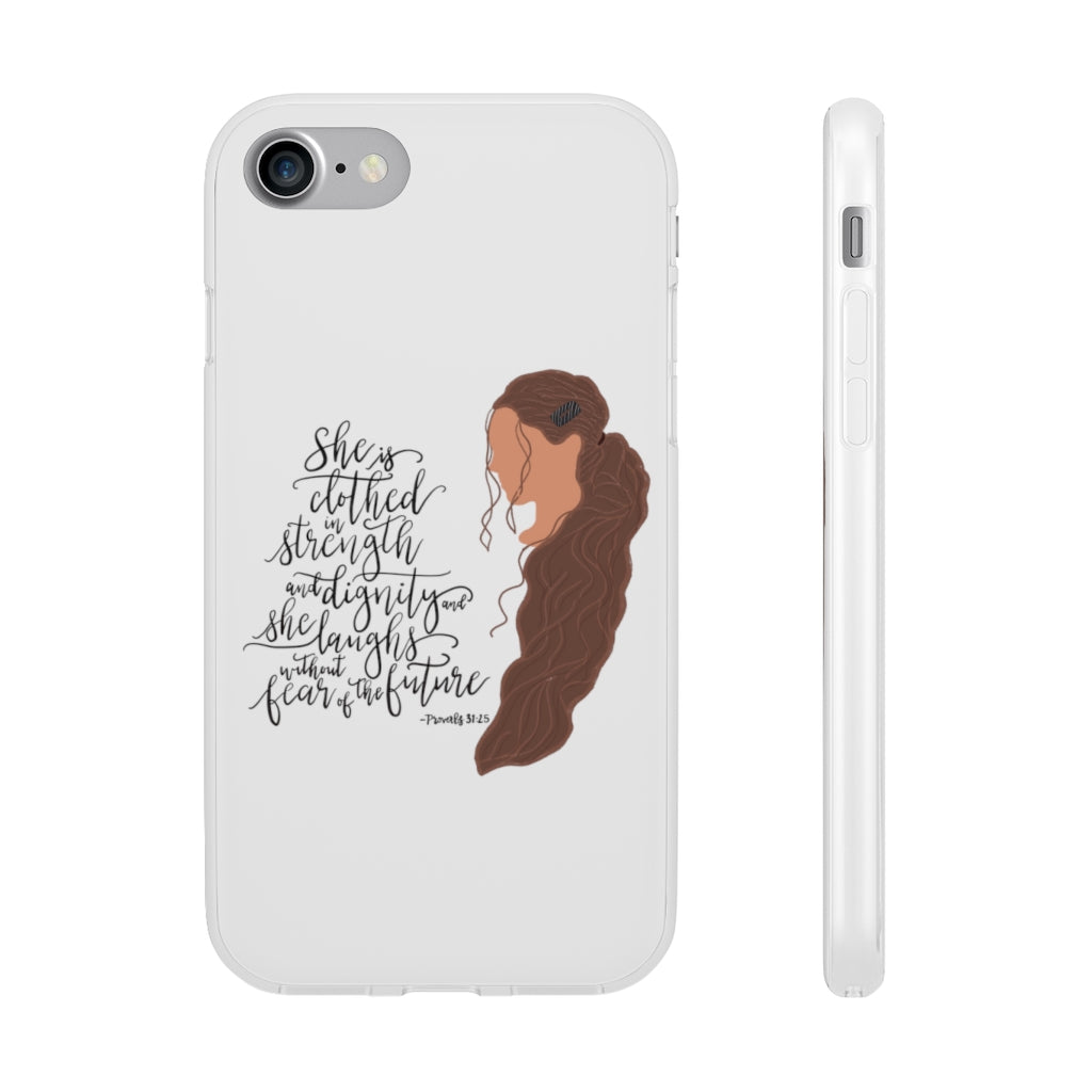 "She Is Clothed..." Iphone - Flexi Cases